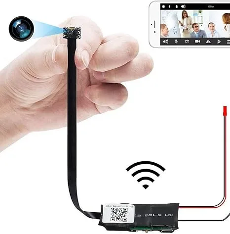 WiFi-dold kamera, 5G Mini trådlös spionkamera