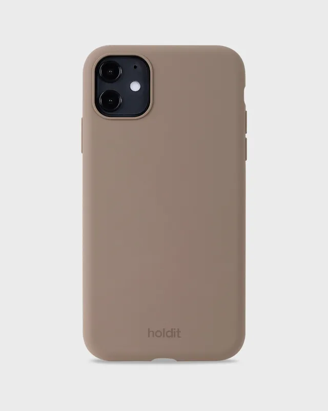 Holdit iPhone 11 Skal Silikon Mocha Brown
