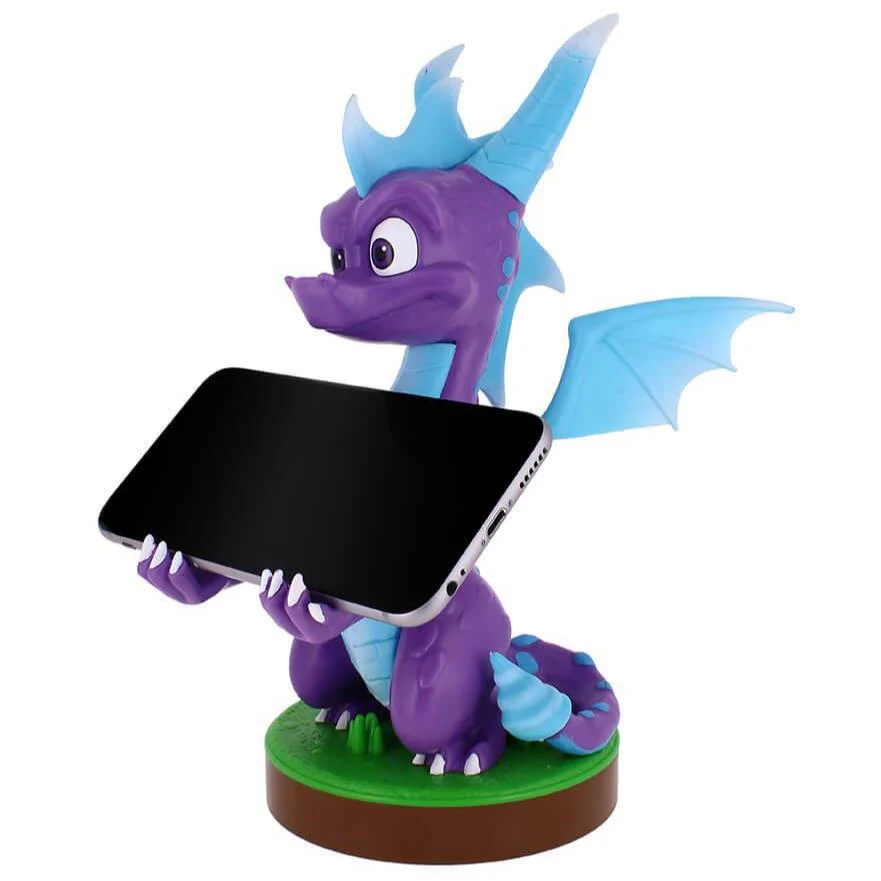 Cable Guys - Spyro The Dragon Gaming Accessories Holder & Phone Holder for Most Controller (Xbox, Play Station, Nintendo Switch) & Phone