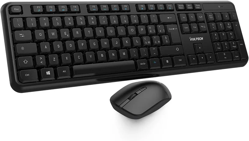 VulTech KM-811W Trådlöst tangentbord och mus-kit