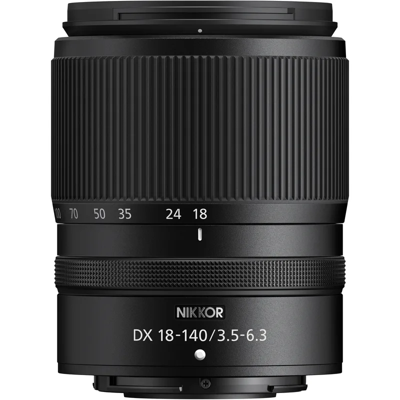 Nikon NIKKOR Z DX 18–140 mm 1:3,5–6,3 VR, svart, JMA713DA
