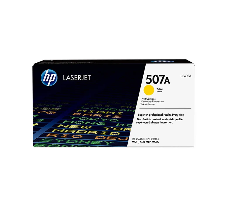 HP Toner Yellow 507A 507A, 6000 pages, Yellow, 1, 815185 (507A, 6000 pages, Yellow, 1 pc(s))