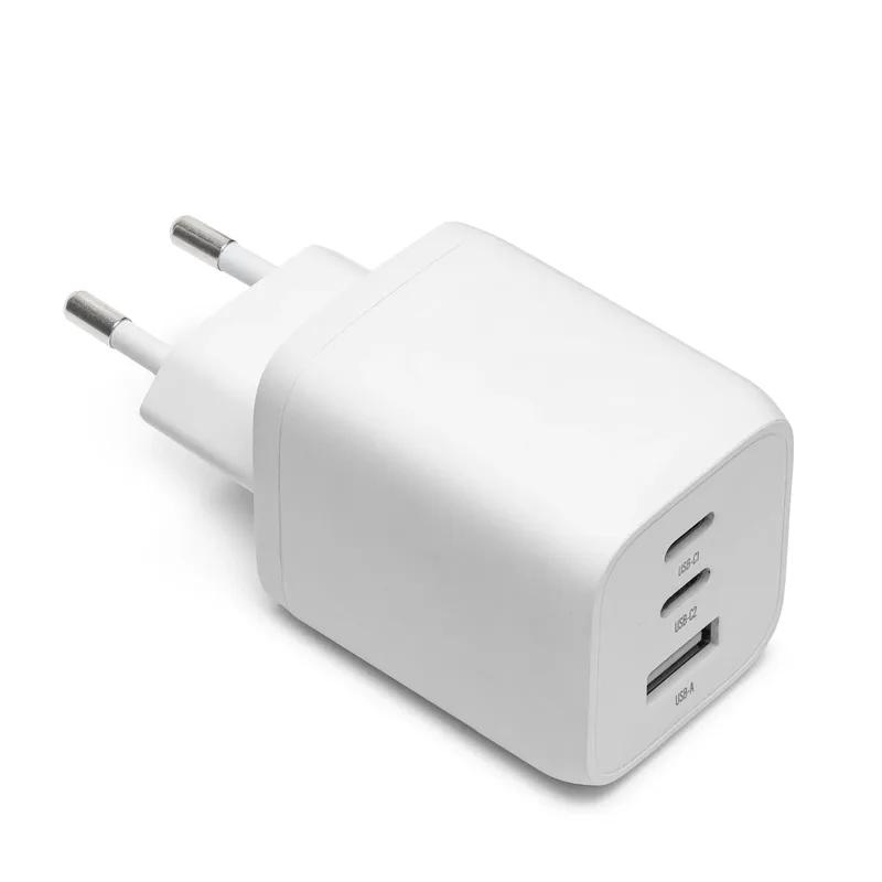 DIGITUS USB-laddare GaN II – USB-C och typ A – 2 portar – upp till 30 W