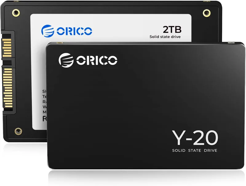 ORICO 2 TB mSATA SSD SATA III, 5 Gbps 3D NAND intern solid state enhet för bärbara datorer Ultrabooks Desktop ZH10