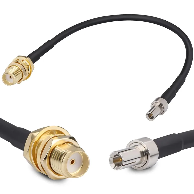 2st 4G Antenn SMA till TS9 Kabel RG174 20cm för 4G Router 4G LTE Antenn UMTS Mobil