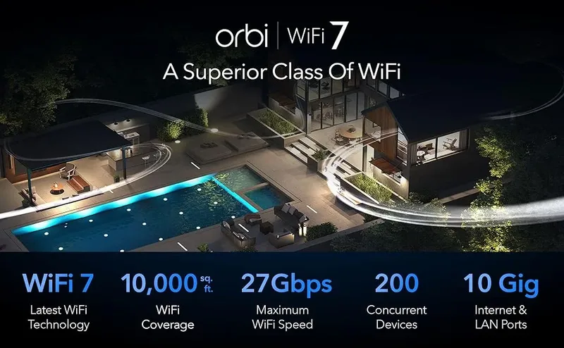 NETGEAR Orbi 970 Series RBE973S