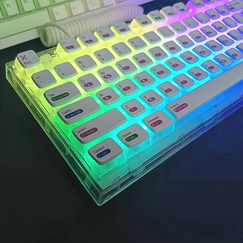 PBT Translucent Mechanical Keyboard Keycaps