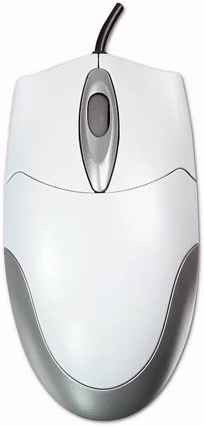 SIMPLETEK - USB/PS2 Ergonomic Combo Optical Mouse