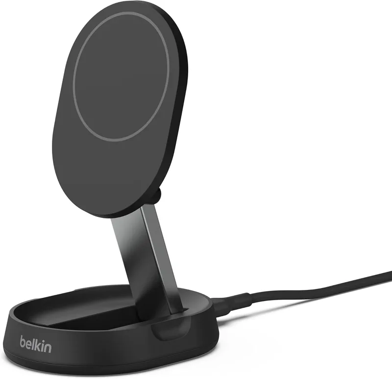 Belkin BoostCharge Pro 15 W konvertibelt magnetiskt trådlöst laddningsstativ