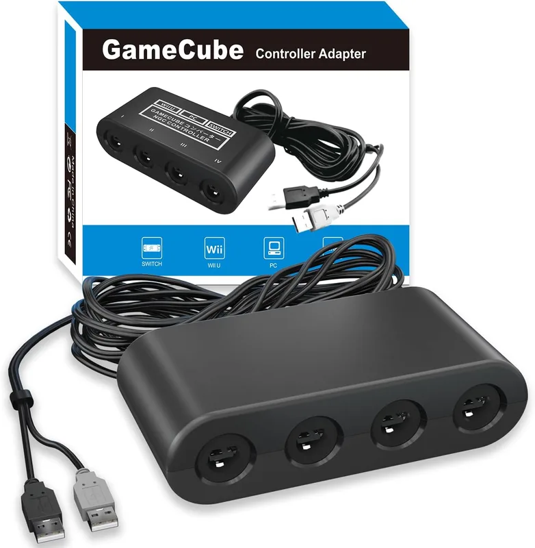 Nintendo GameCube kontrolladapter för Nintendo Switch
