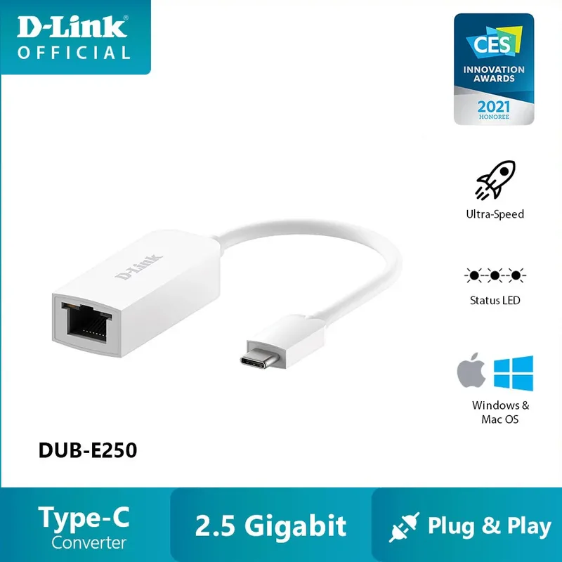 DUB-E250 nätverkskort