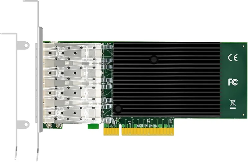GLOTRENDS ST7219 4-portars 10G SFP+ Ethernet-nätverkskort