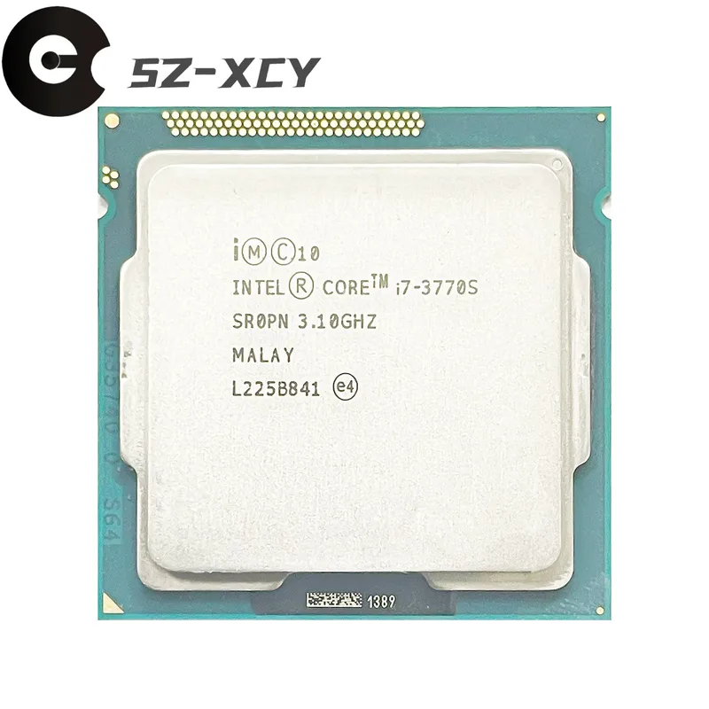 I7-3770S I7 3770S 3770 S 3,1 GHz fyrkärnig åttakärnig 65W CPU-processor LGA 1155