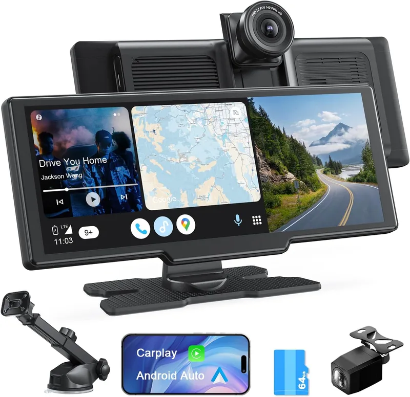 Generic 4K Touch Screen Dashcam med Wifi Carplay