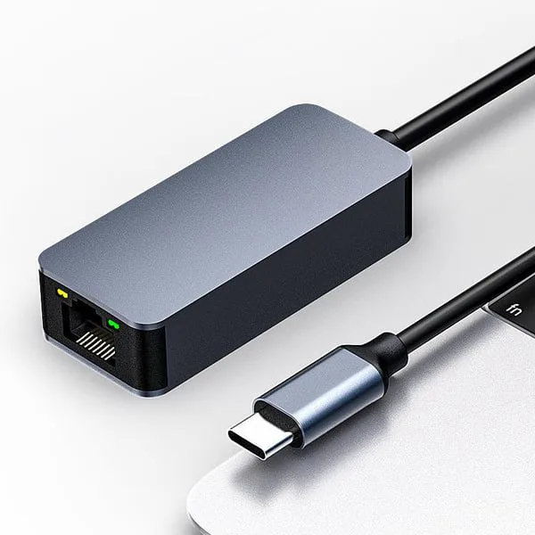 Nördic USB-C till 2,5Gbps LAN Adapter Thunderbolt