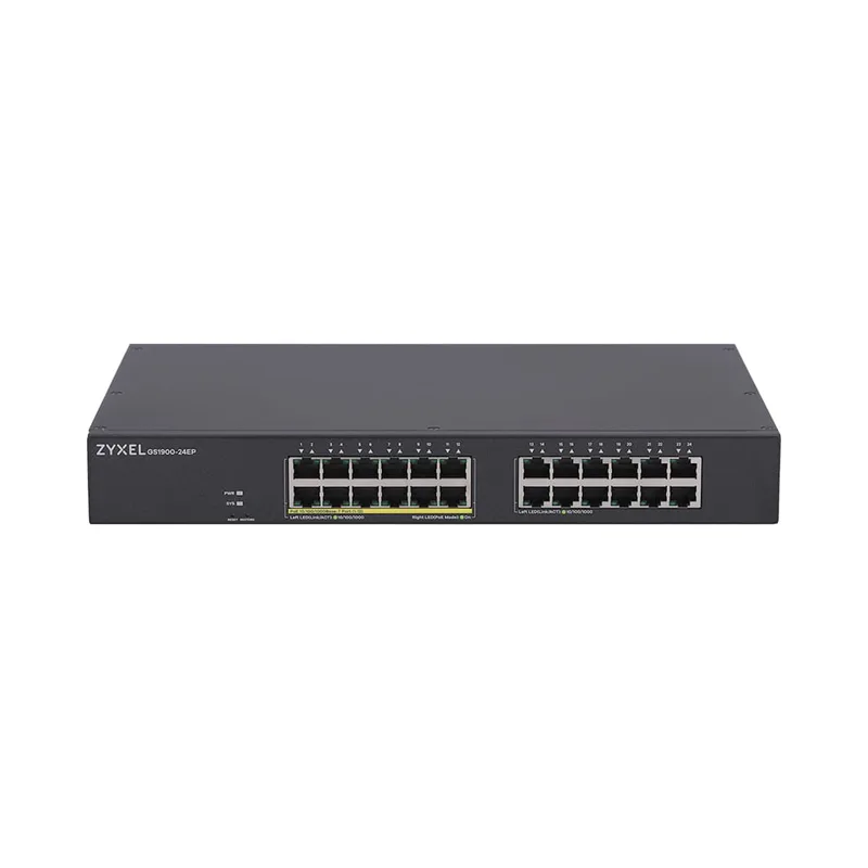 Zyxel 24-Port Gigabit Ethernet Smart managed PoE+ Switch
