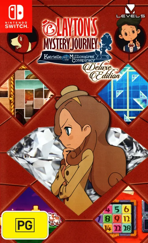 Layton's Mystery Journey: Katrielle and the Millionaries Conspiracy (Deluxe Edition)