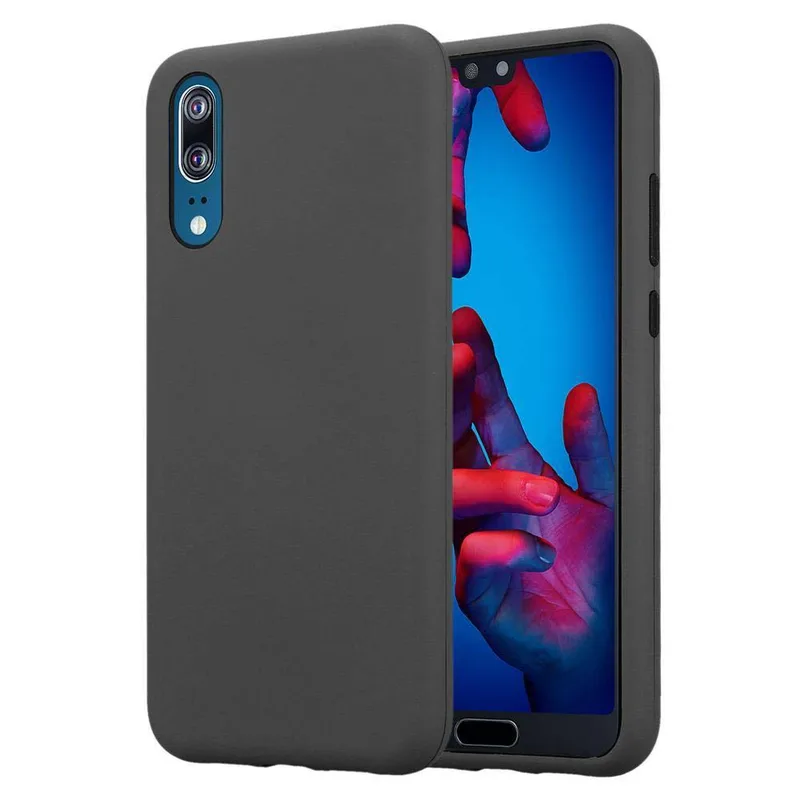 HUAWEI silikon flexibelt skyddande fodral för P20