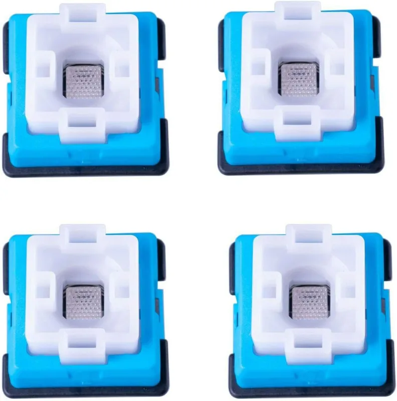 LICHIFIT Romer G-brytare knappar nyckelaxel för Logitech G810 G910 G613 G539 G413 G512 Pro mekaniskt tangentbord 4 st reservdelar reparationsdelar