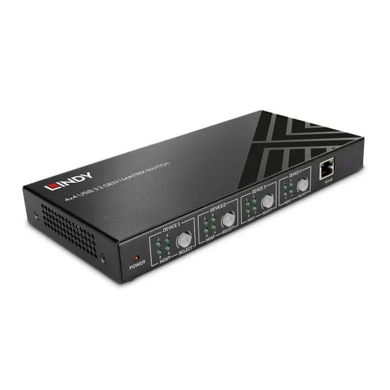 4 x 4 USB 3.1 Gen1-industriswitch