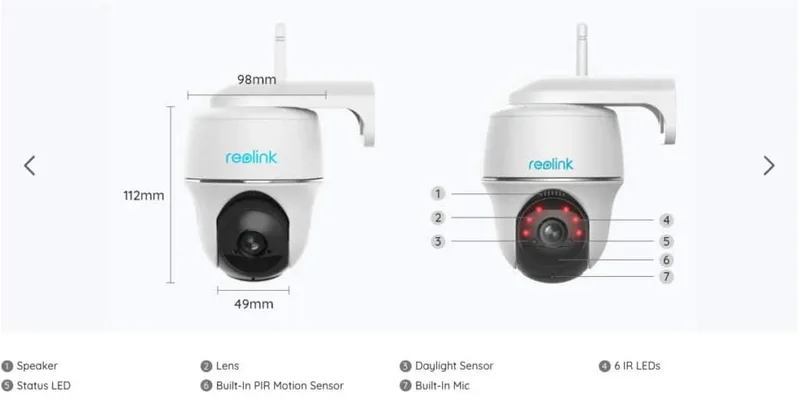 Reolink Argus Series B360