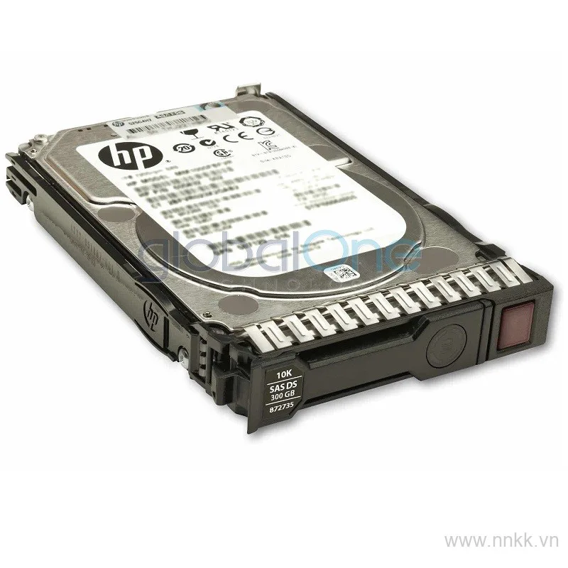 HPE 300 GB SAS 10 K SFF SC DS hårddisk