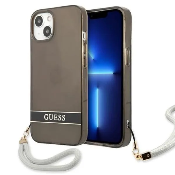 Guess iPhone 13 mini Skal Translucent Stap
