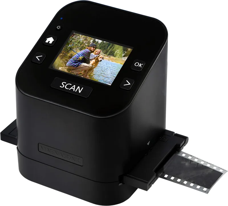 Digital Film & Slide Scanner, 8Mm och Super 8 Film Digitizer Converter, Digital Negatives Film och Digitizer