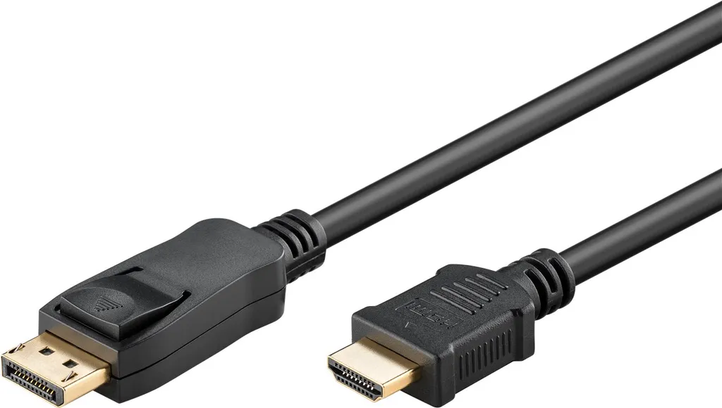 4K DisplayPort till HDMI-kabel
