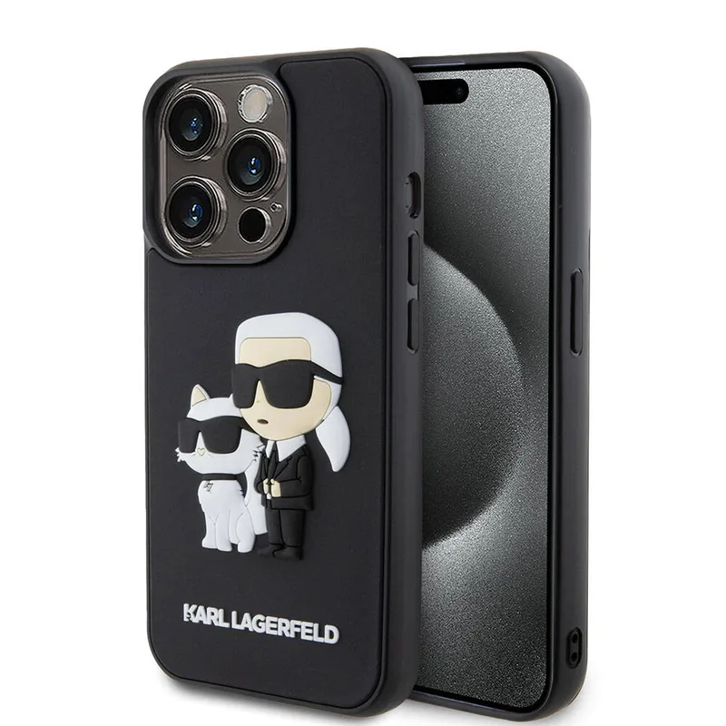 Karl Lagerfeld Mobilskal till iPhone 15 Pro Silikon