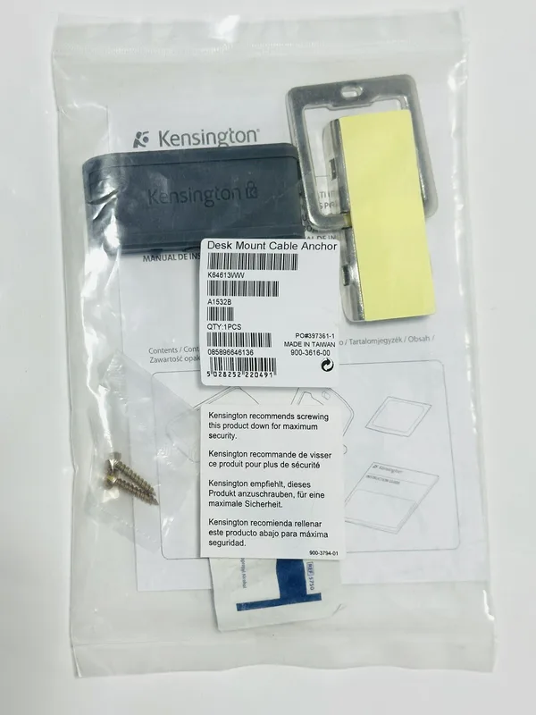 Kensington Desk Mount Cable Anchor