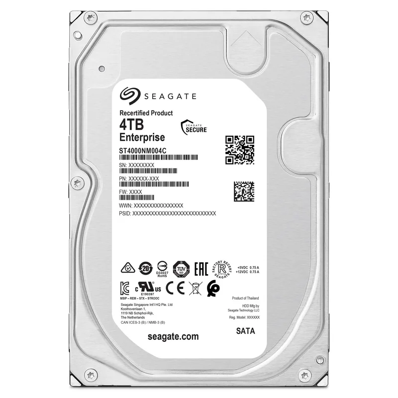 SATA HDD 4TB 3.5" 7200RPM