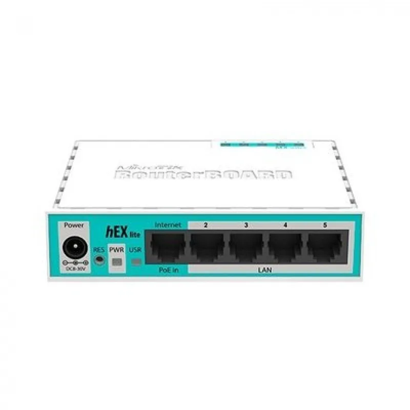 HUB SWITCH 5PTOS MIKROTIK HEX