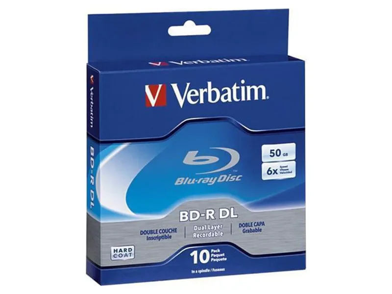 Verbatim - BD-R DL x 10 - 50 GB