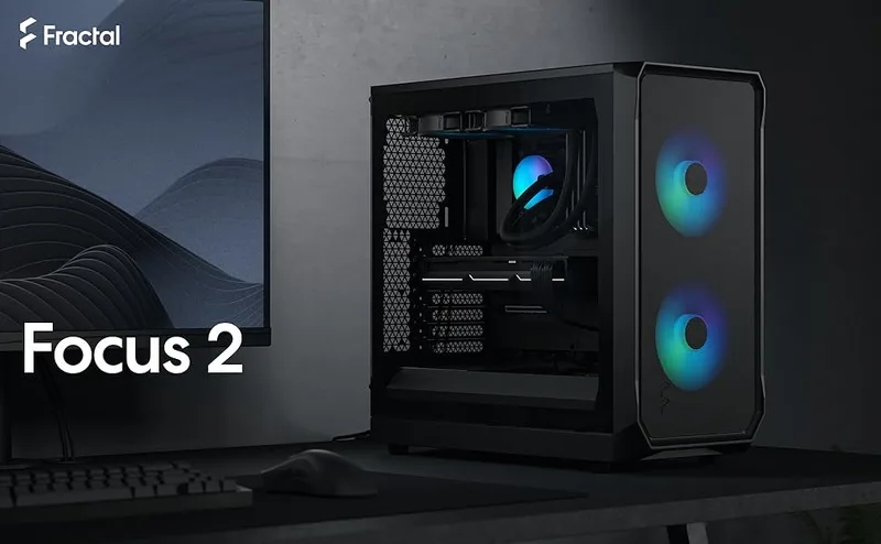 Fractal Design Focus 2 Black Solid