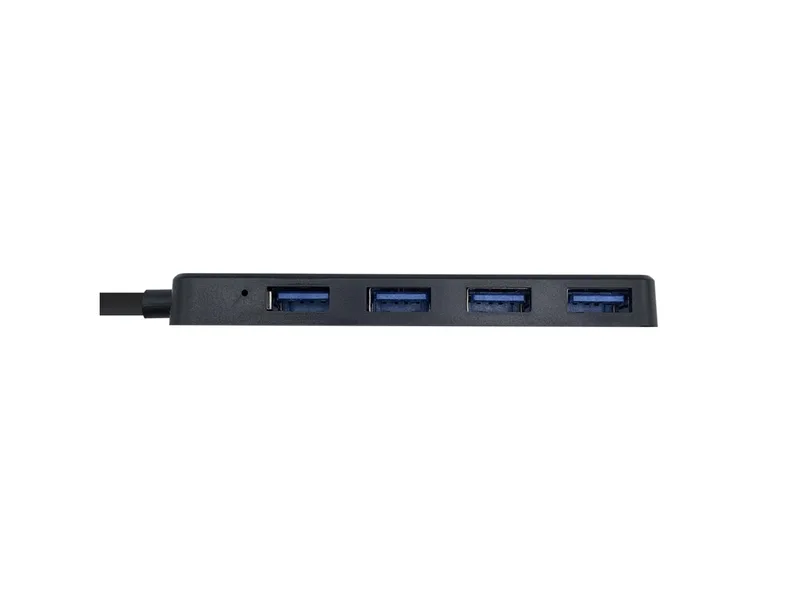 Manhattan 164900 interface hub USB 3.2 Gen 1 (3.1 Gen 1) Type-A 5000 Mbit/s Sort