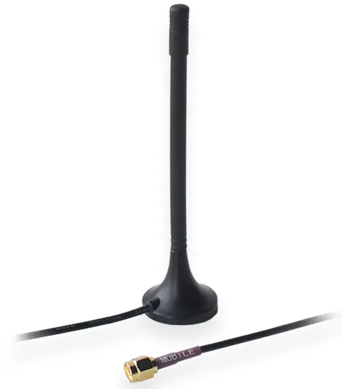 Magnetisk mobilantenn SMA 2 dBi