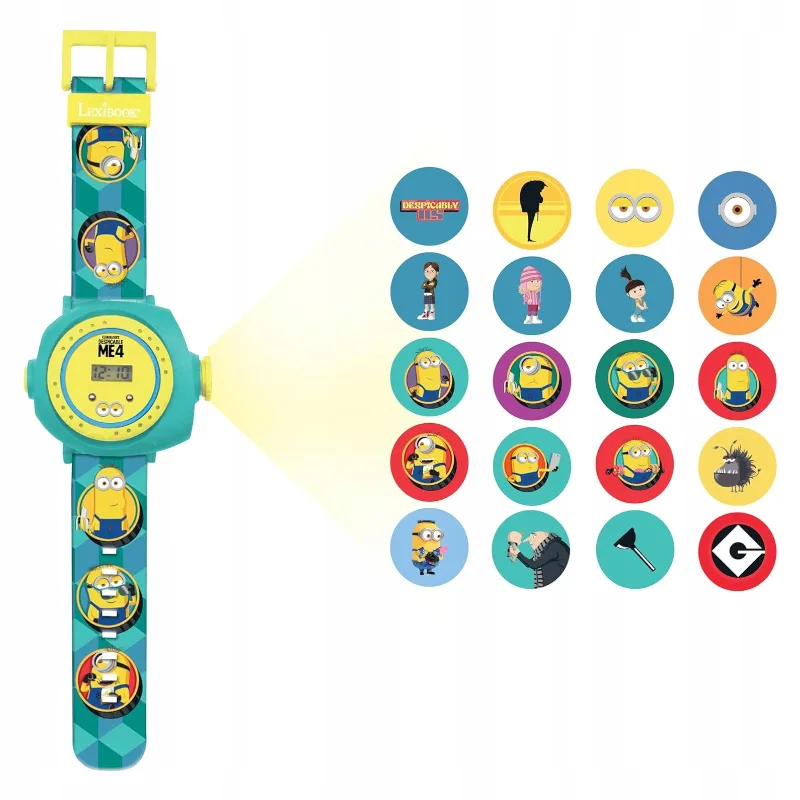 Lexibook Minions Digital Projektor Klocka