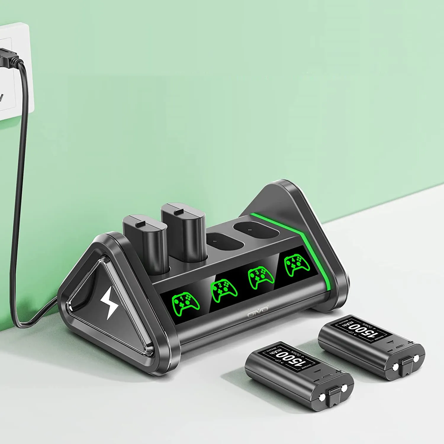 OIVO Uppladdningsbara batterier för Xbox One/Xbox Series X