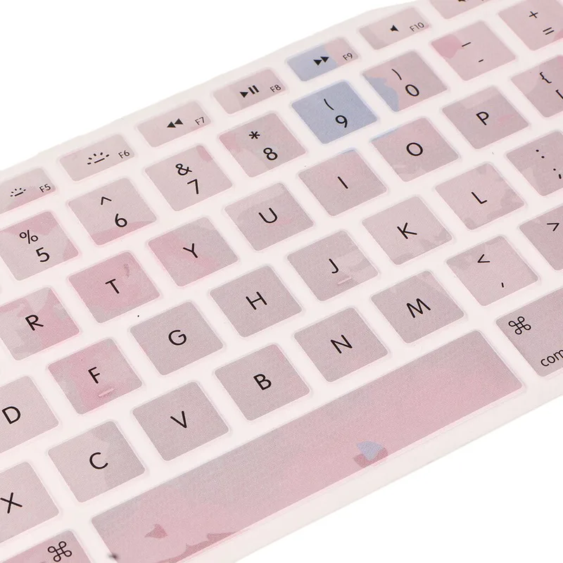 kwmobile Tangentbordsskydd kompatibelt med Apple MacBook Air 13 tum/Pro Retina 13 tum/15 tum