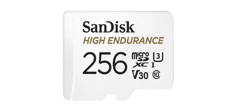 SanDisk 256GB High Endurance microSDXC card