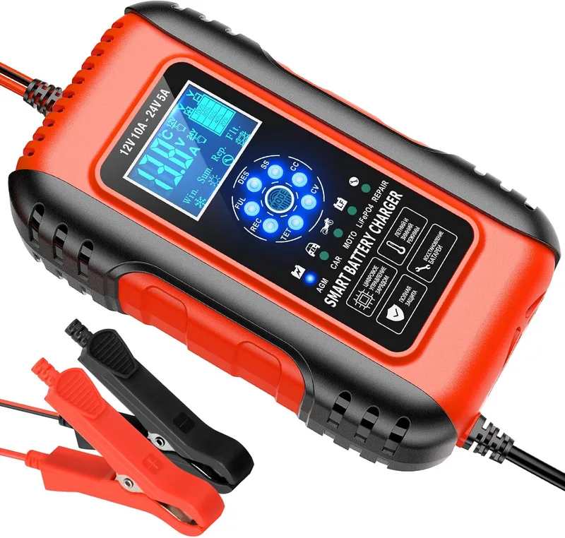 Intelligent batteriladdare 12V/24V 10A