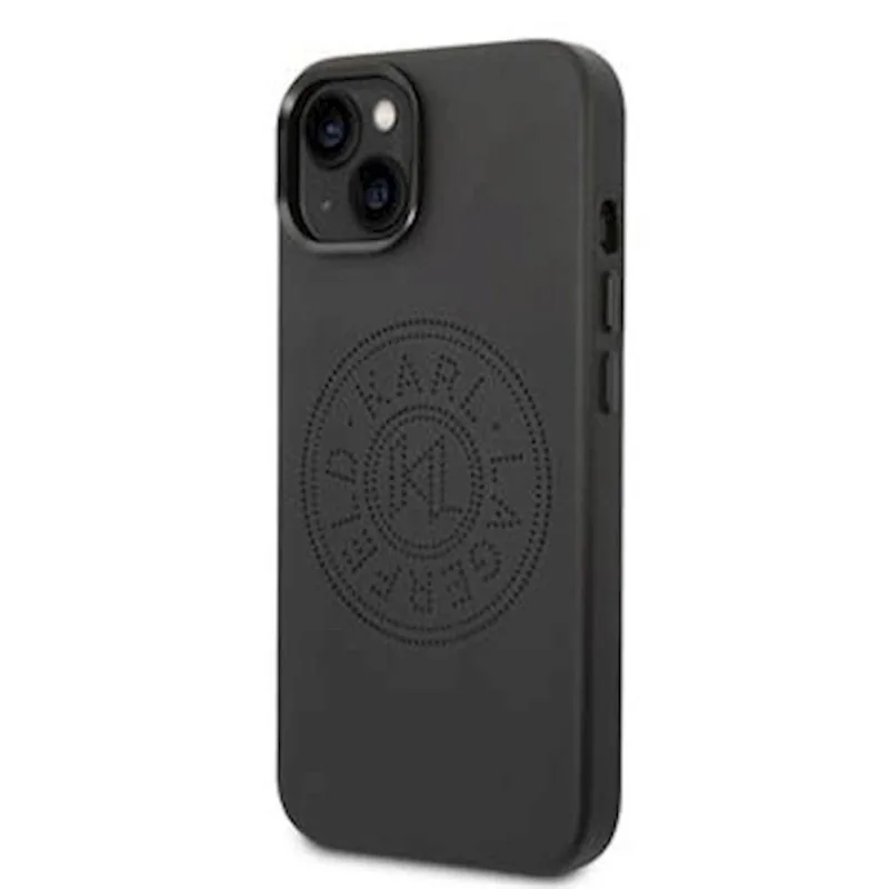 Karl Lagerfeld iPhone 14 Plus Skal Logo Perforerad