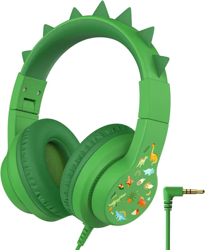 Child Dinosaur Stereo Headset