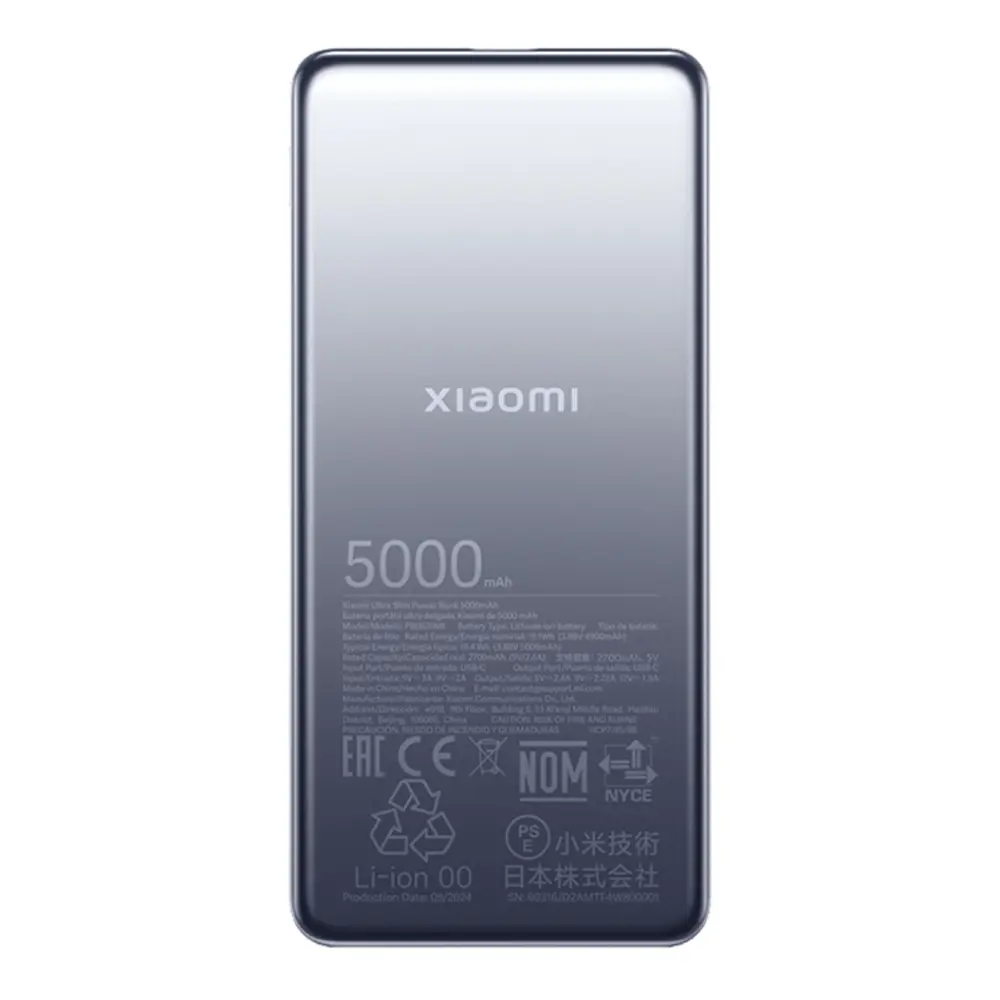 Xiaomi - Strömförsörjningsbank