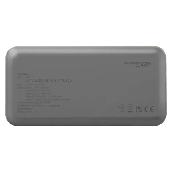 GP B+ Powerbank 20000 mAh