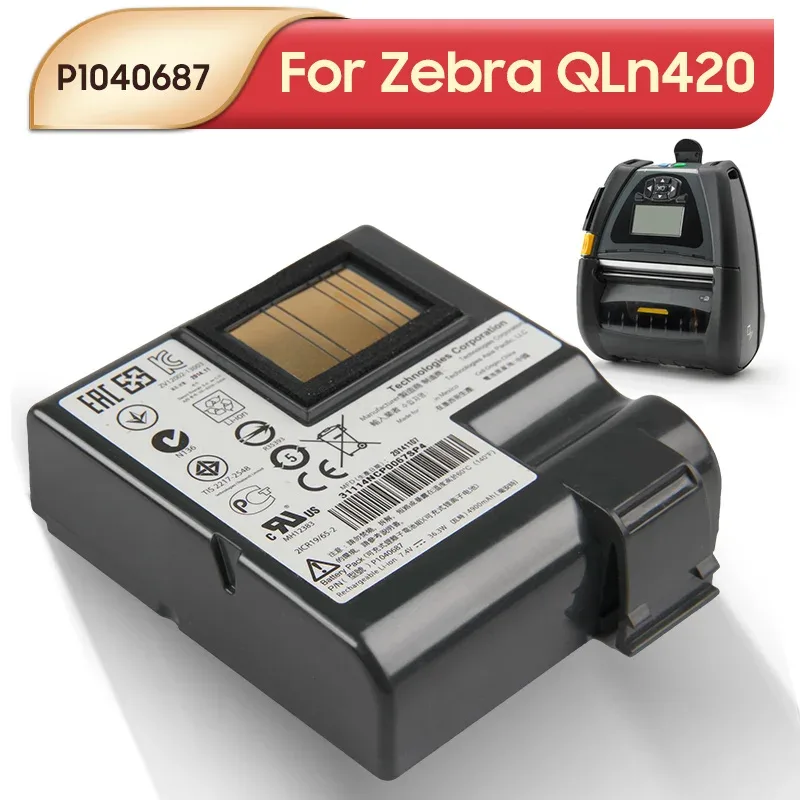 Zebra Batteri Li-Ion 4900mAh
