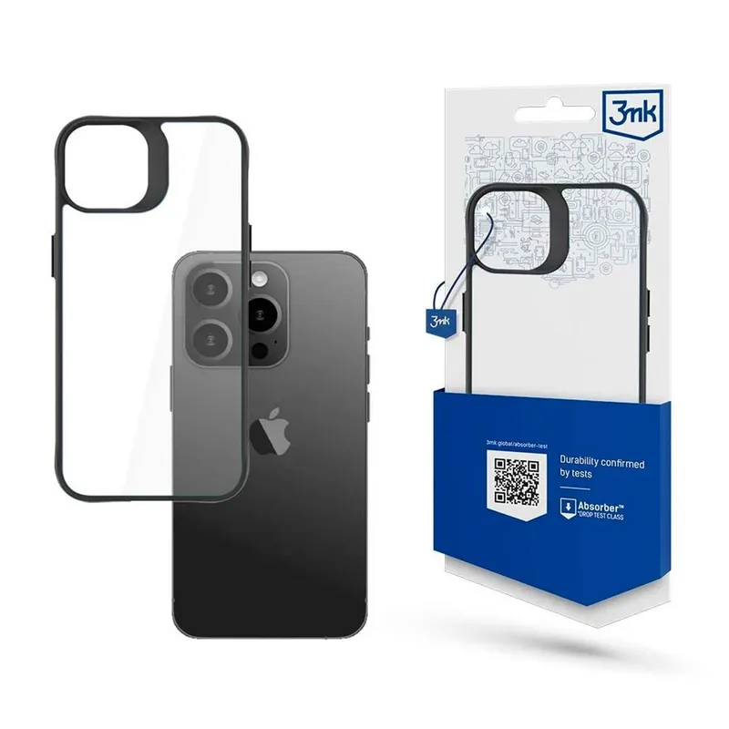 3MK Mobilskal till iPhone 15 Pro Satin Armor Plus
