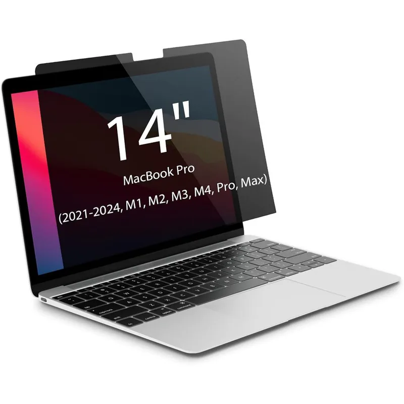 Magnetic Privacy Screen for Macbook Pro 14 Inch (2021-2024, M1, M2, M3, M4, Pro, Max)