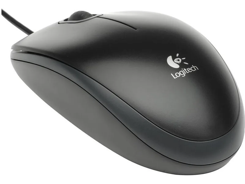 LOGITECH B100 Optical USB Mouse Black